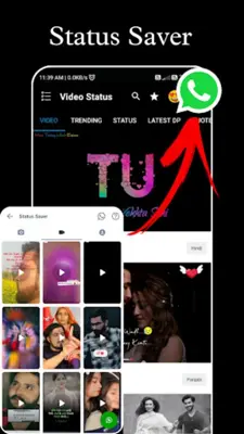 Video Status - Love Status android App screenshot 1